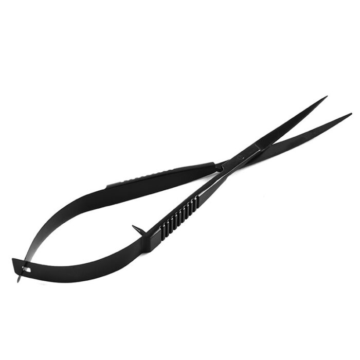 1pc curved straight spring scissor aquarium aquascaping tool
