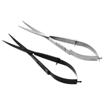 1pc curved straight spring scissor aquarium aquascaping tool