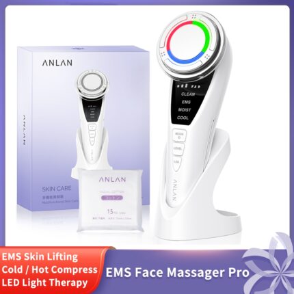 Ems face massager pro cold compress facial massager
