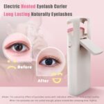 Electric heated eyelash curler long-lasting curl electric curler