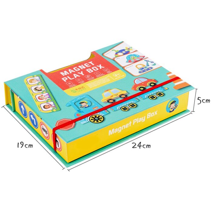 Baby toy magnetic puzzle 3d jigsaw puzzle