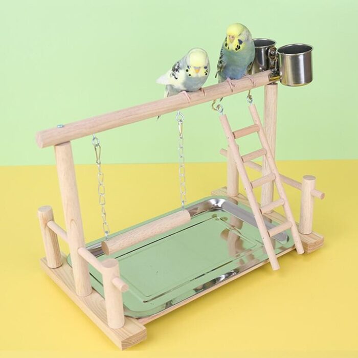 Bird perch stand toys parrots playstand