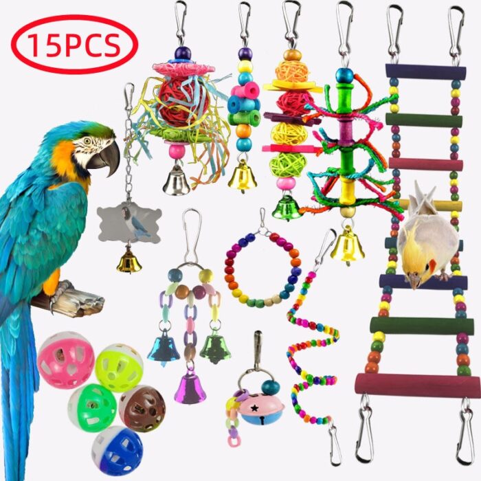 Bird perch stand toys parrots playstand