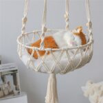 Bohemia hand woven cat swing tapestry hammock bed
