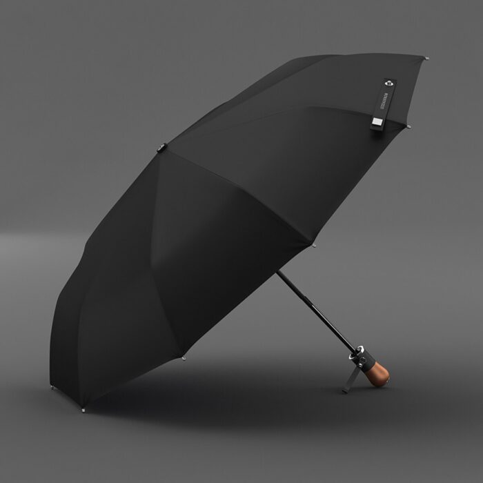 Luxury automatic big windproof 10k folding golf sun umbrella