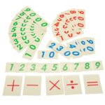 Montessori kids toy baby decimal base bank game set