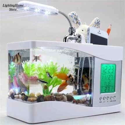 Multifunctional fish tank table filter lighting three-in-one fighting tank