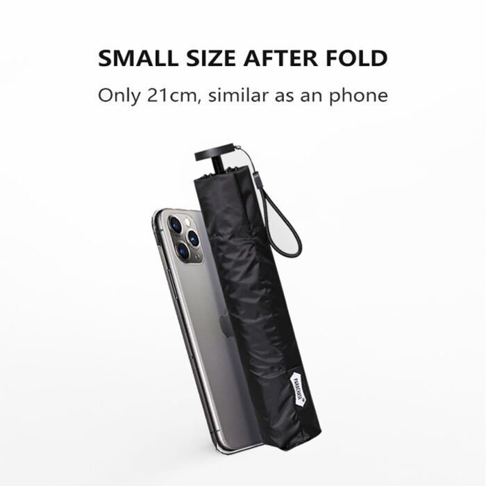 Parachase 111g ultralight portable anti uv umbrella