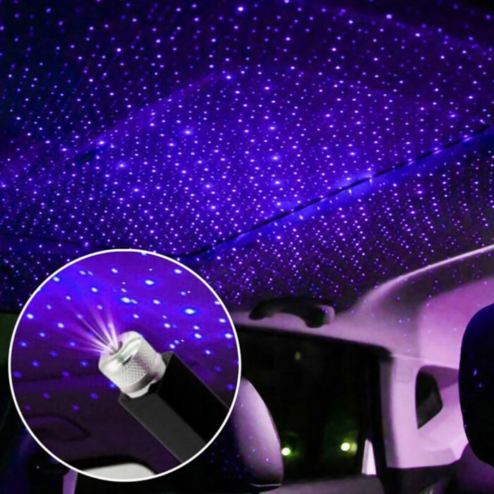 Led usb roof star night light projector atmosphere galaxy