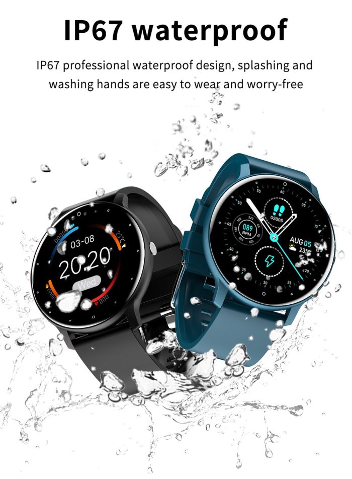 2023 new smart watch men full touch screen sport fitness watch ip67 waterproof smartwatch for android xiaomi samsung redmi
