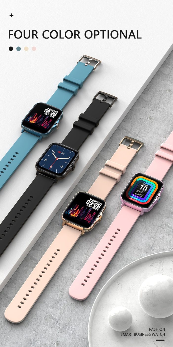 2023 new smart watch waterproof fitness bracelet men women smartwatch heart rate monitor gts 2 for android apple xiaomi