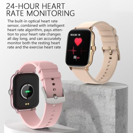 Gadgend smart watch women full touch fitness tracker blood pressure waterproof gts 2 smartwatch men sport smart clock y20 p8 plus