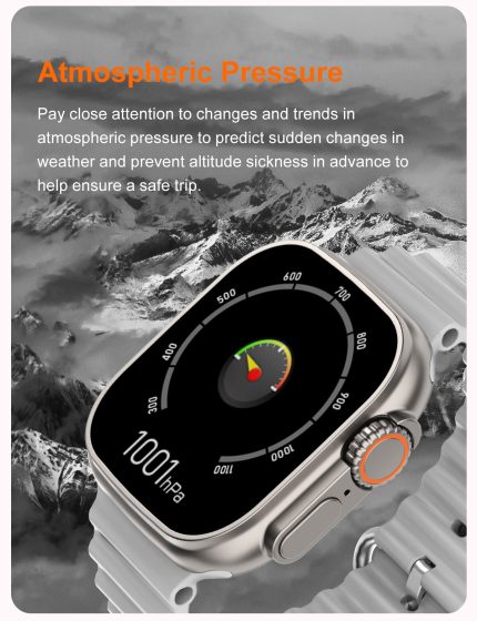 2023 smart watch ultra bluetooth call men women smartwatch blood oxygen sleep monitor titanium alloy case 49mm