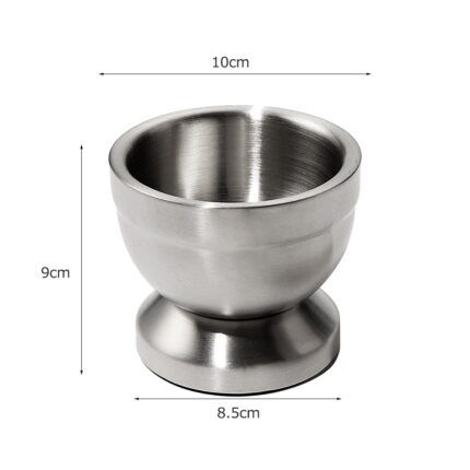 304 stainless steel mortar and pestle/spice grinder – for kitchen, guacamole, herbs, spices, garlic, cooking, medicine
