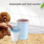 Automatic electric dog cleaning cup usb charging 3.7v 4w quickly wash low noise pet dogs cat foot washer paw cleaner tools
