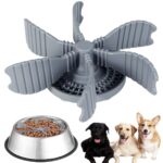 Dog slow feeder bowl insert silica gel pet bowls accessories dog bowl slow feeder for dog anti-choke insert pet products