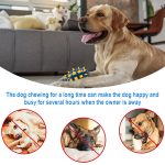 Dog squeaky chew ball toy interactive tpr rubber puppy pets chew toy for teething cleaning chewing playing treat dogs supply