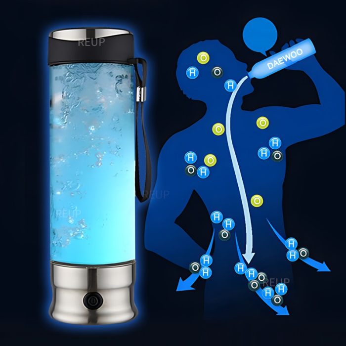 Electric water filter hydrogen water generator water bottle ionizer maker hydrogen-rich water antioxidants orp hydrogen bottle