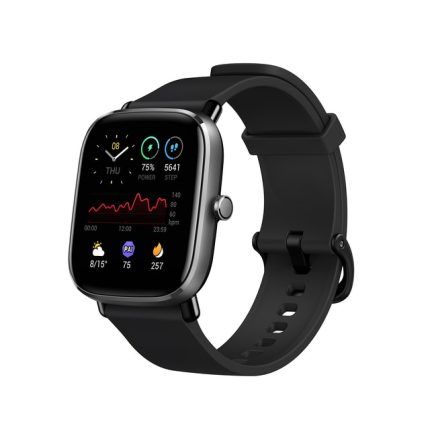 [free strap] gadgend gts 2 mini smartwatch 70 sports modes sleep monitoring gps amoled display smartwatch for android for ios