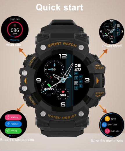 Gadgend lc11 ip68 waterproof men smart watch sports outdoor sport smartwatch