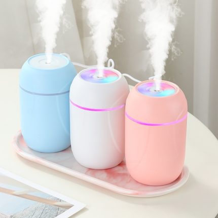 Mini air humidifier colorful essential oil diffuser ultrasonic sprayer mist maker aromatherapy diffuser car home humididicator