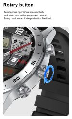 New 2023 wireless charging smart watch men’s smartwatch ip68 waterproof watches fitness bracelet for android apple huawei xiaomi