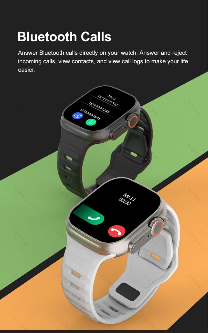 Newest smart watch ultra series 8 nfc smartwatch men women