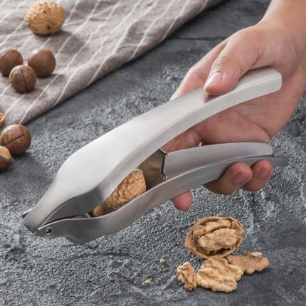 Nutcracker chestnut clip peeler – 304 stainless steel, nut cracker pecan walnut plier opener, kitchen gadgets