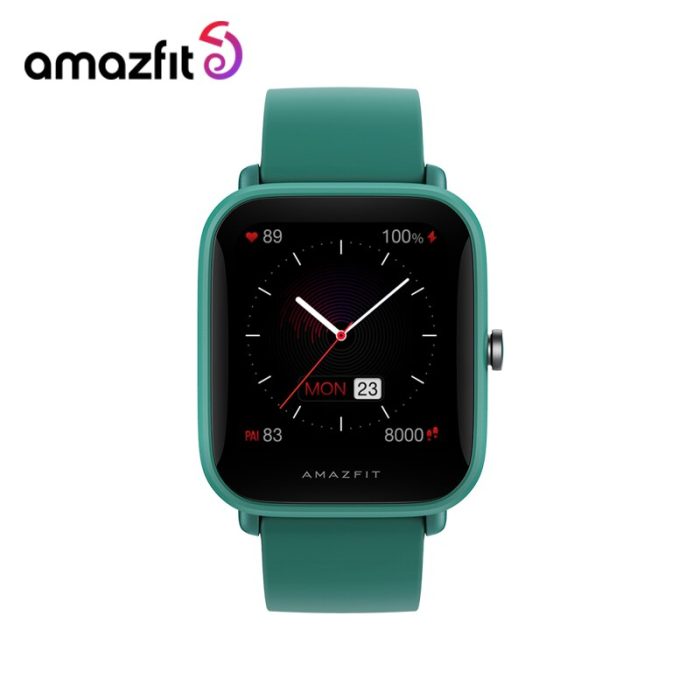 Original gadgend bip u smartwatch color display sport tracking 5atm water resistant smart watch for android ios phone