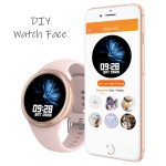 Gadgend 2022 sport smart watch women ip68 waterproof smartwatch fitness real-time activity tracker heart rate monitor lady band