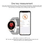 Gadgend smart watch women waterproof smartwatch multi-sports heart rate monitor blood pressure oxygen fitness bracelet for lady