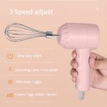 Portable blender mixer kitchen tools hand mixer electric food processors set milk frother egg beater cake baking kneading mixer