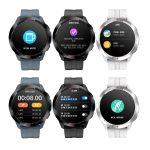 Gadgend smart watch men full touch screen bluetooh call music play fitness tracker smartwatch men women for ios android