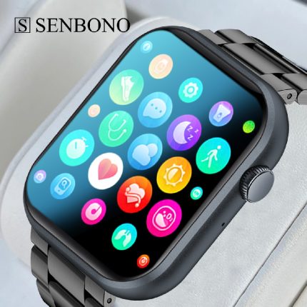 Gadgend 2023 men’s smart watch bluetooth custom dial call watch sport waterproof smartwatch men women+box for ios android xiaomi