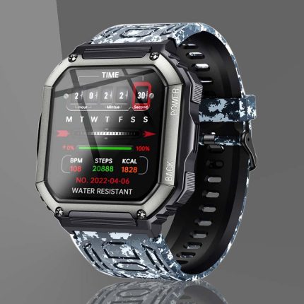 Gadgend men’s smart watch bluetooth dials call outdoor sports smartwatch men women