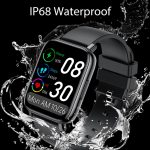 Gadgend men’s smart watch ip68 waterproof fitness tracker 24 sports smartwatch women men bracelet for ios android huawei xiaomi