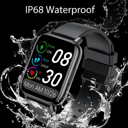 Gadgend men’s smart watch sports fitness tracker spo2/bp/hr ip68 waterproof smartwatch women men custom dials gps map watch