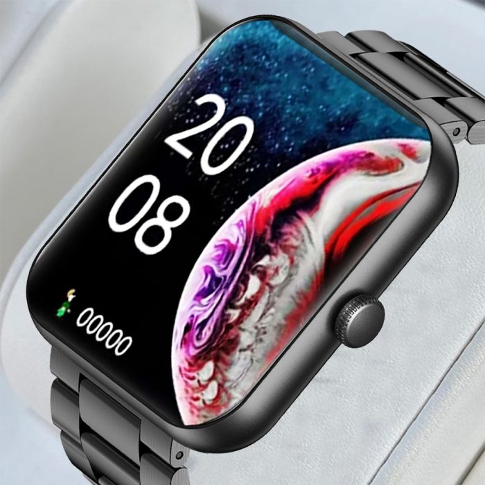Gadgend new men’s smartwatch 3atm ip68 waterproof sport watch 1.83inch custom dials smart watch men women for xiaomi ios android
