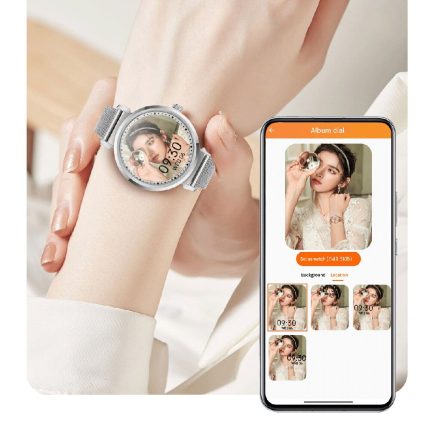 Gadgend new women’s smart watch fitness tracker heart rate diy wallpaper sports waterproof 2022 smartwatch women for android ios
