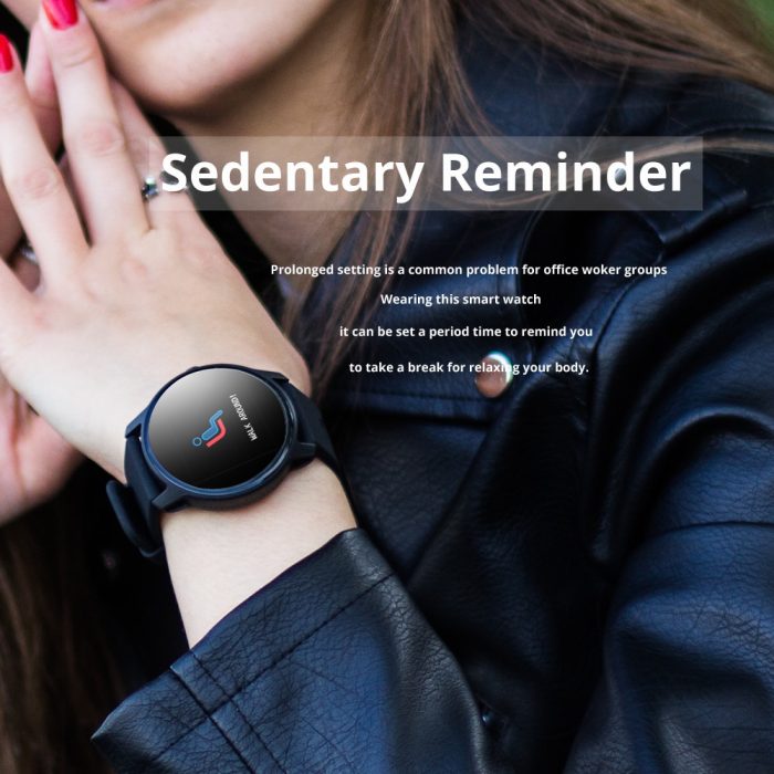 Gadgend s08 men sport pedometer smart watch ip68 waterproof fitness tracker heart rate monitor women clock smartwatch