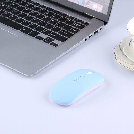 Silent wireless rechargeable mouse
