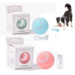 Smart dog toys automatic rolling ball electric dog toys interactive for dogs cats training self-moving puppy toy pet accessories