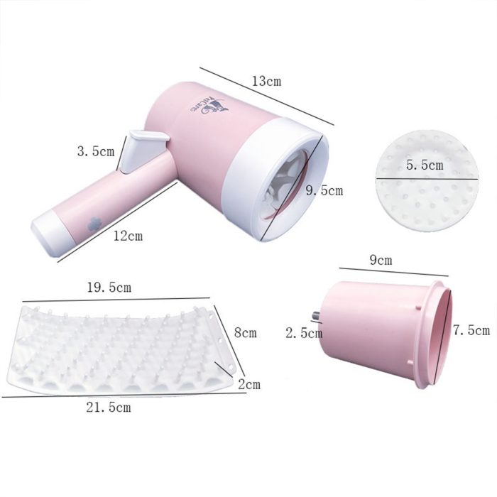 Soft silicone dog paw cleaner cup portable automatic foot wash tool pet feet washer cat dirty paw cleaning wash brush cups