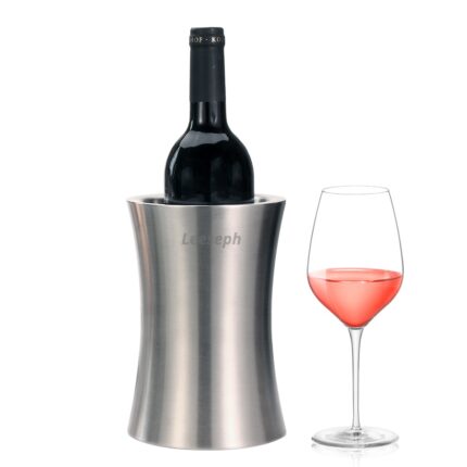 Stainless steel wine bottle cooler chiller – keep cold wine and champagne multipurpose use as kitchen utensil