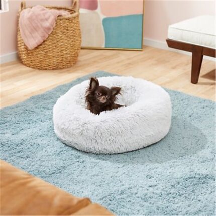 Super cat bed warm sleeping cat nest soft long pluh best pet dog bed for dogs basket cushion cat bed cat mat animals sleeping so