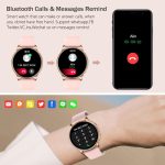 Gadgend 2023 bluetooth call smart watch women custom dial watches men sport fitness tracker heart rate smartwatch for android ios