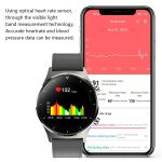Gadgend smartwatch 2023 rugged watch for men outdoor sports ip68 waterproof fitness tracker blood pressure monitor smart watch