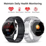 Gadgend 2023 bluetooth call full touch smart watch men heart rate fitness monitor customized dial smartwatch for android ios