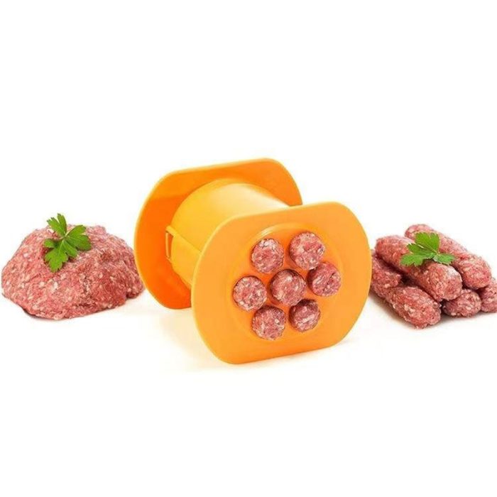 Meat strip hot dog maker kitchen gadget squeeze meat strip meatball model sausage mold meat press
