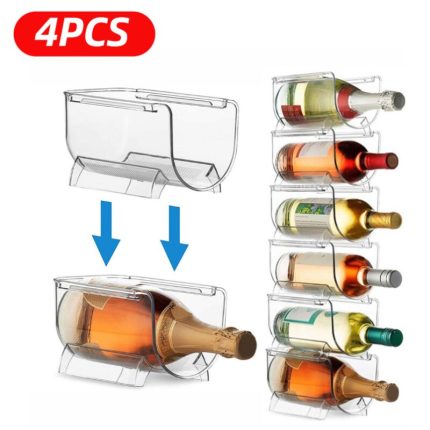 Stackable wine rack (1/2/4pcs)